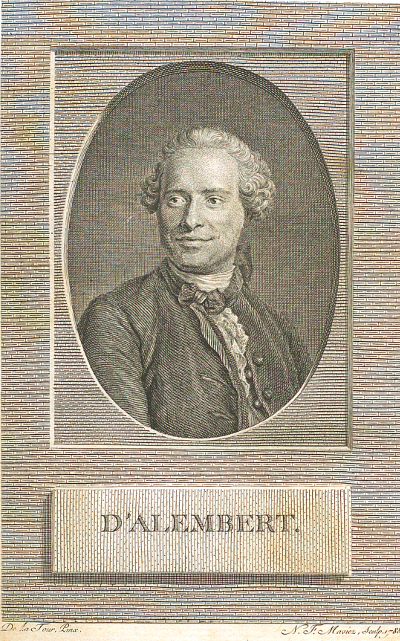 Portrait de d'Alembert