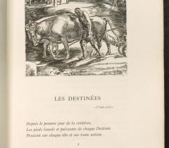 DECARIS (Albert) & VIGNY (Alfred de). Les Destinées. Poèmes philosophiques. (p.9) © Bibliothèque de l'Institut de France