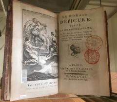 	La morale d’Epicure, tirée de ses propres écrits par l'abbé Charles Batteux.- 8° M 44© Bibliothèque de l'Institut de France