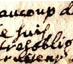Lettre de Descartes du 27 mai 1641 signature