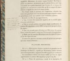 De l’écriture hiératique des anciens égyptiens par M. J.-F. Champollion le jeune (p.2) De l’écriture hiératique des anciens égyptiens par M. J.-F. Champollion le jeune (p.2)