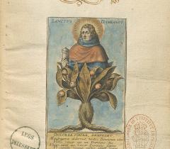 Icones Quarum : page de titre.- Ms 999