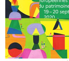Affiche Journées européennes du patrimoine 2020 Affiche Journées européennes du patrimoine 2020