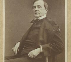 Portrait d'Emile de Girardin, Ms Lov D 718 ter, f.3 pièce G. © Bibliothèque de l'Institut de France