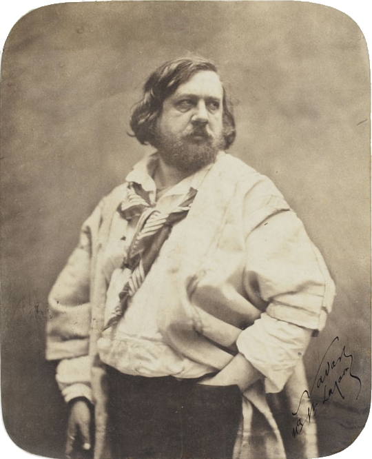 Portrait de Théophile Gautier, vers 1855 - Félix nadar - Fonds Lovenjoul © RMN-Grand Palais (Institut de France) / Gérard Blot